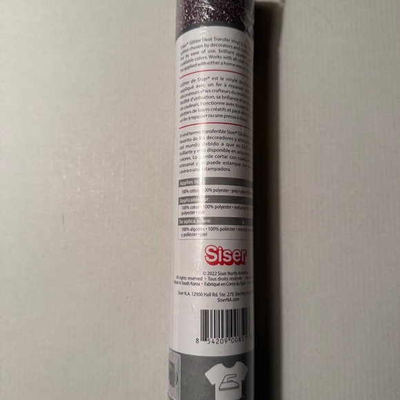 Siser Glitter HTV, 11.8 in. x 36 in., Confetti - Picture 2 of 5